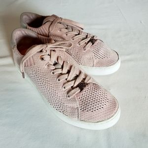 Michael Kors Pink Mesh Fabric Sneakers